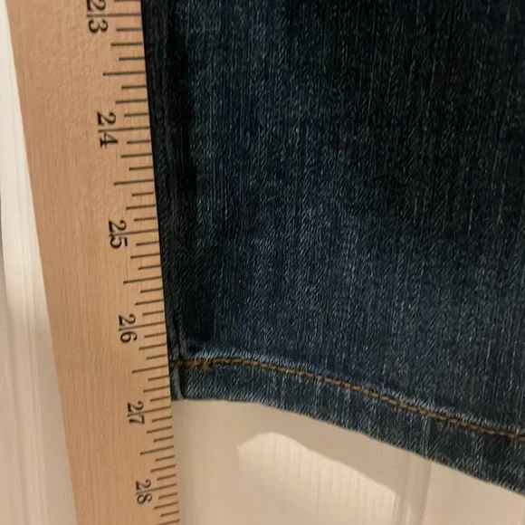 Gap Dark Denim Women’s Overalls Adjust straps side zip belt loops pockets USED S - Picture 7 of 11